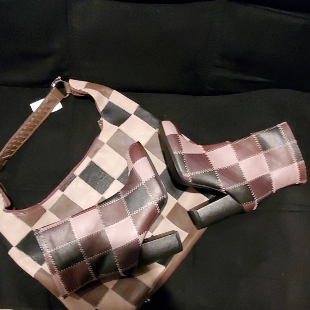 🔥NWT Bag & bootie bundle🔥
